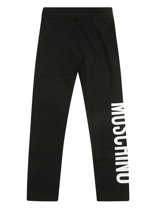 Leggings bambina nero MOSCHINO KID-TEEN | HDP067LBA1160100